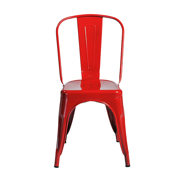 Metal Stackable Industrial Tolix Dining Chair E201