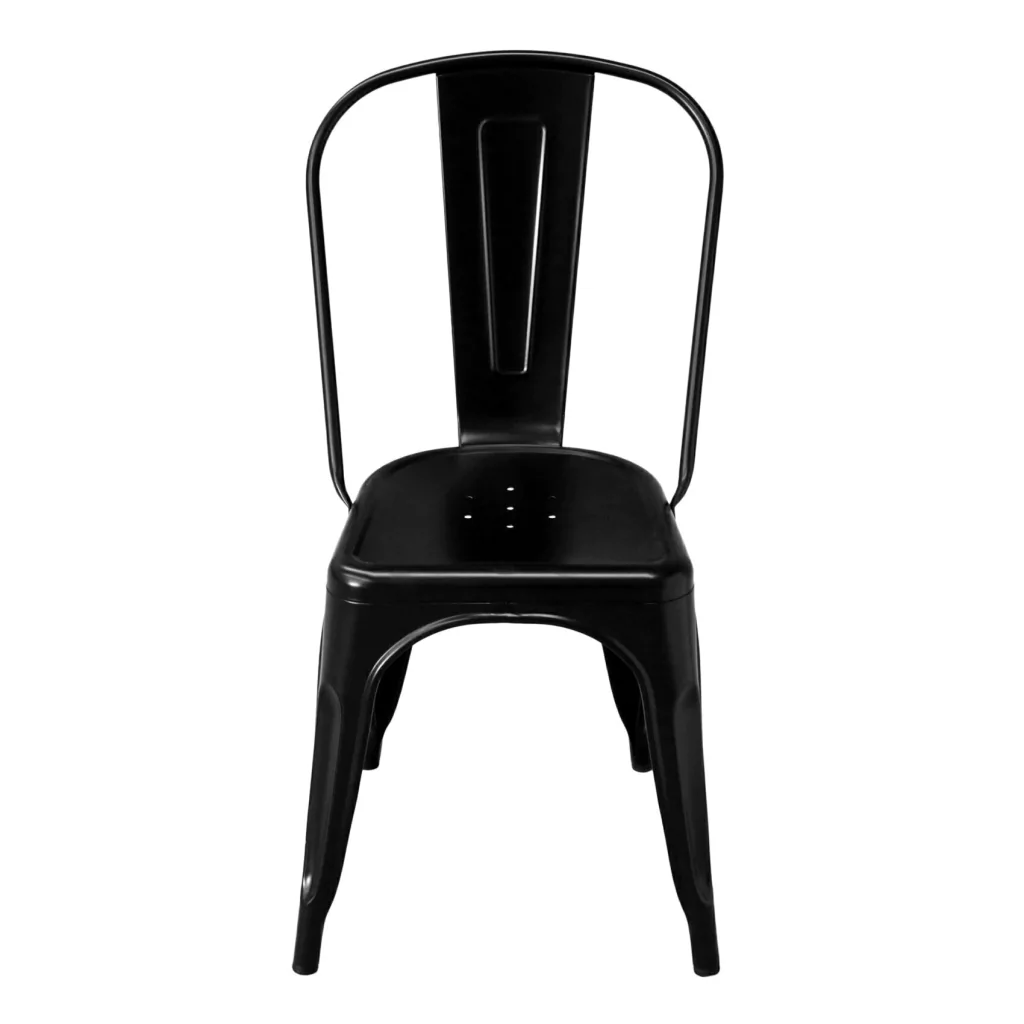 Metal Stackable Industrial Tolix Dining Chair E201