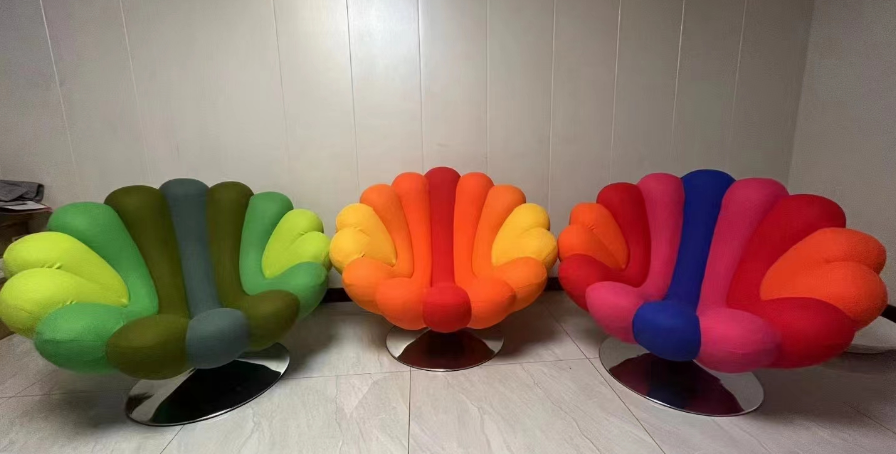 Comfortable flower sofa chair DC061