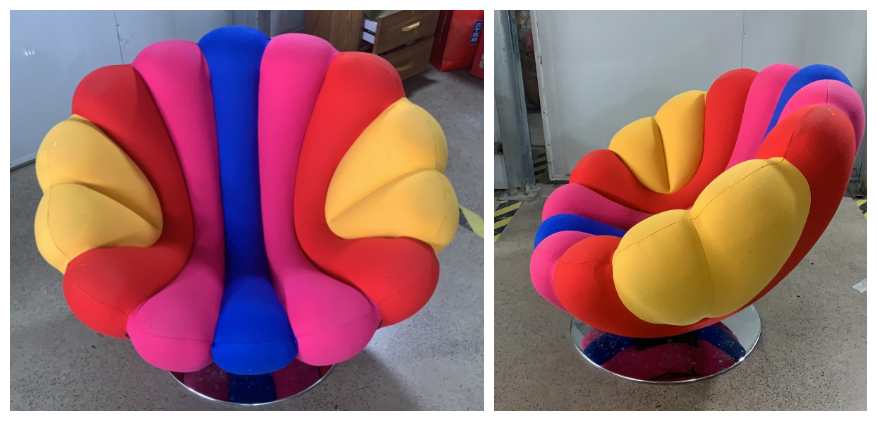 Comfortable flower sofa chair DC061