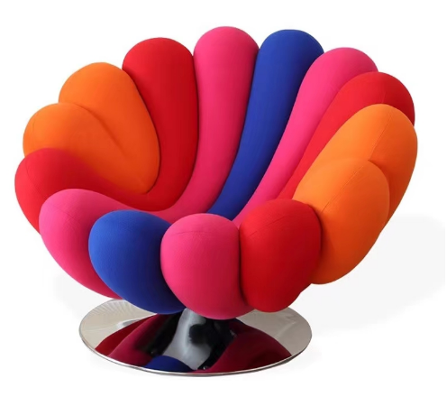 Comfortable flower sofa chair DC061