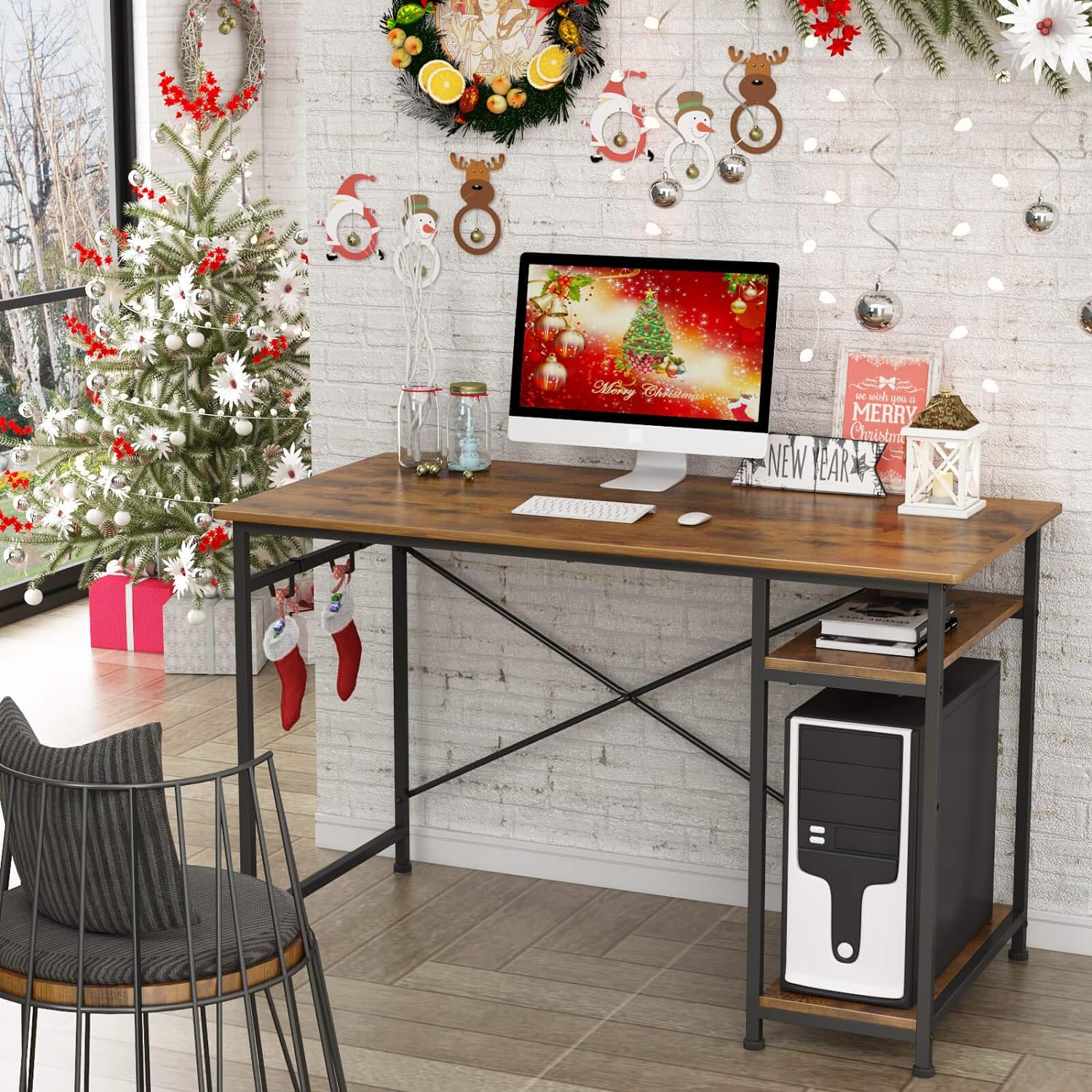 Modern laptop Office desk BS1107