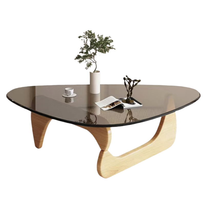 Triangular Shaped Assembly Simple Modern Coffee Table T429