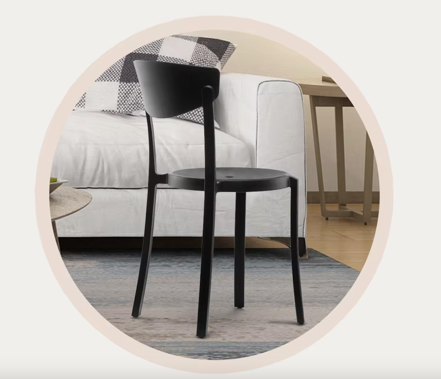 Cheap PP Restaurant Dining Chair DC634