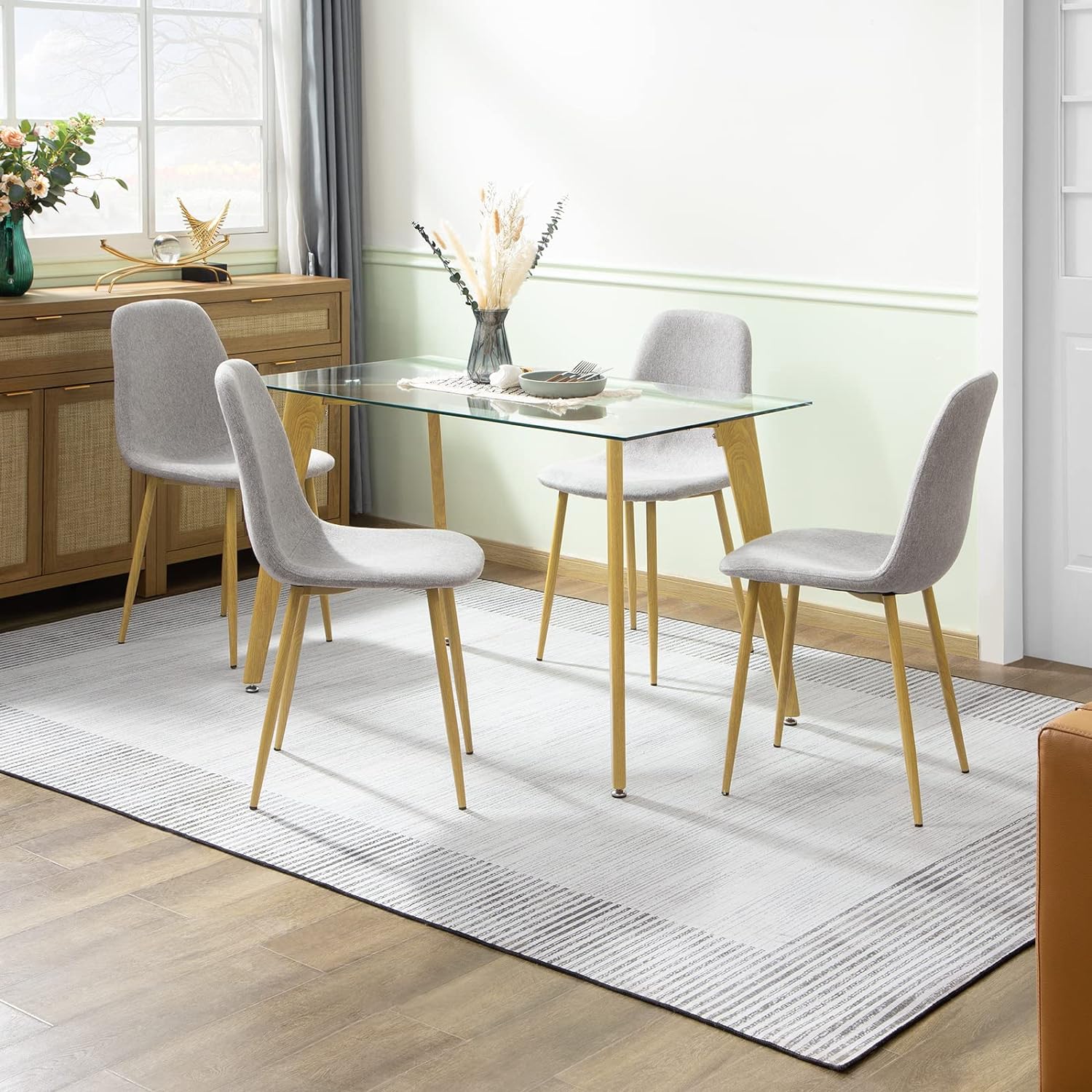 Modern Rectangle Glass Coffee Table T431