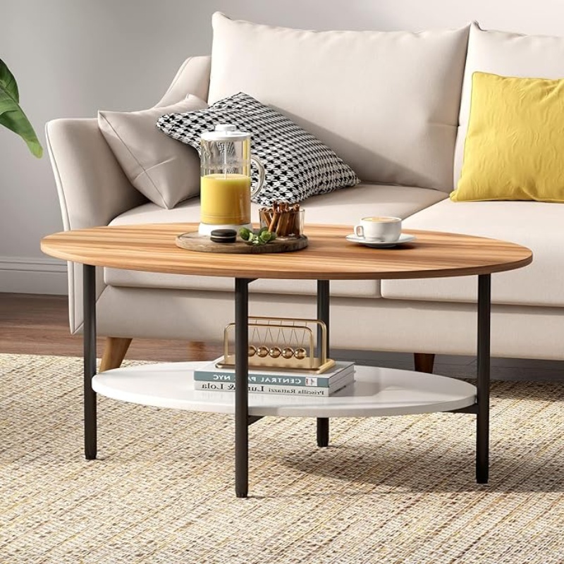2 Tier MDF Coffee Table For Living Room CT3102
