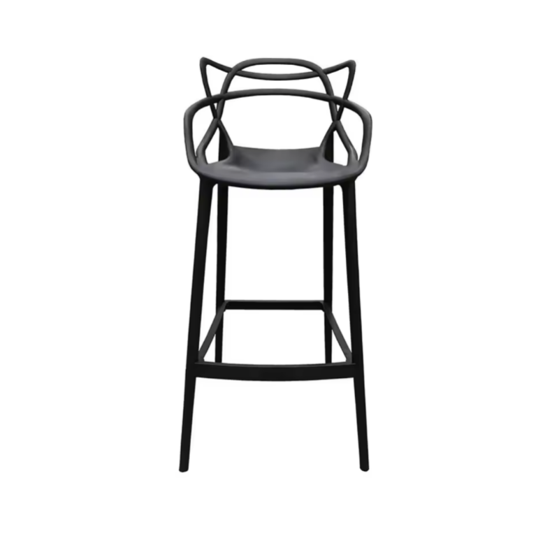 Modern plastic high stool bar chairs B602