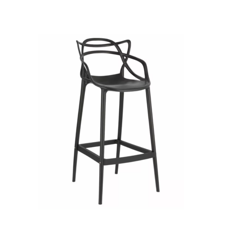 Modern plastic high stool bar chairs B602