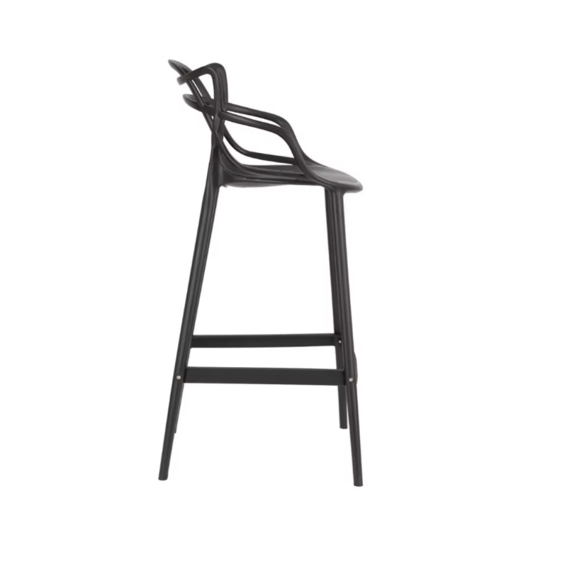 Modern plastic high stool bar chairs B602