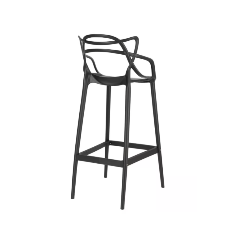 Modern plastic high stool bar chairs B602